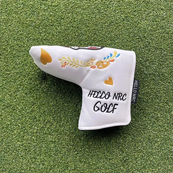 Headcover Dödskalle Vit / Putter - Bild 3