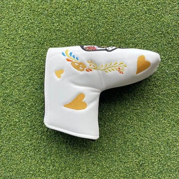 Headcover Dödskalle Vit / Putter - Bild 4