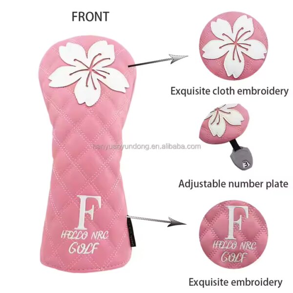 Headcover Rosa Blomma / Hybrid - Bild 2
