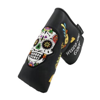 Headcover Dödskalle Svart / Putter