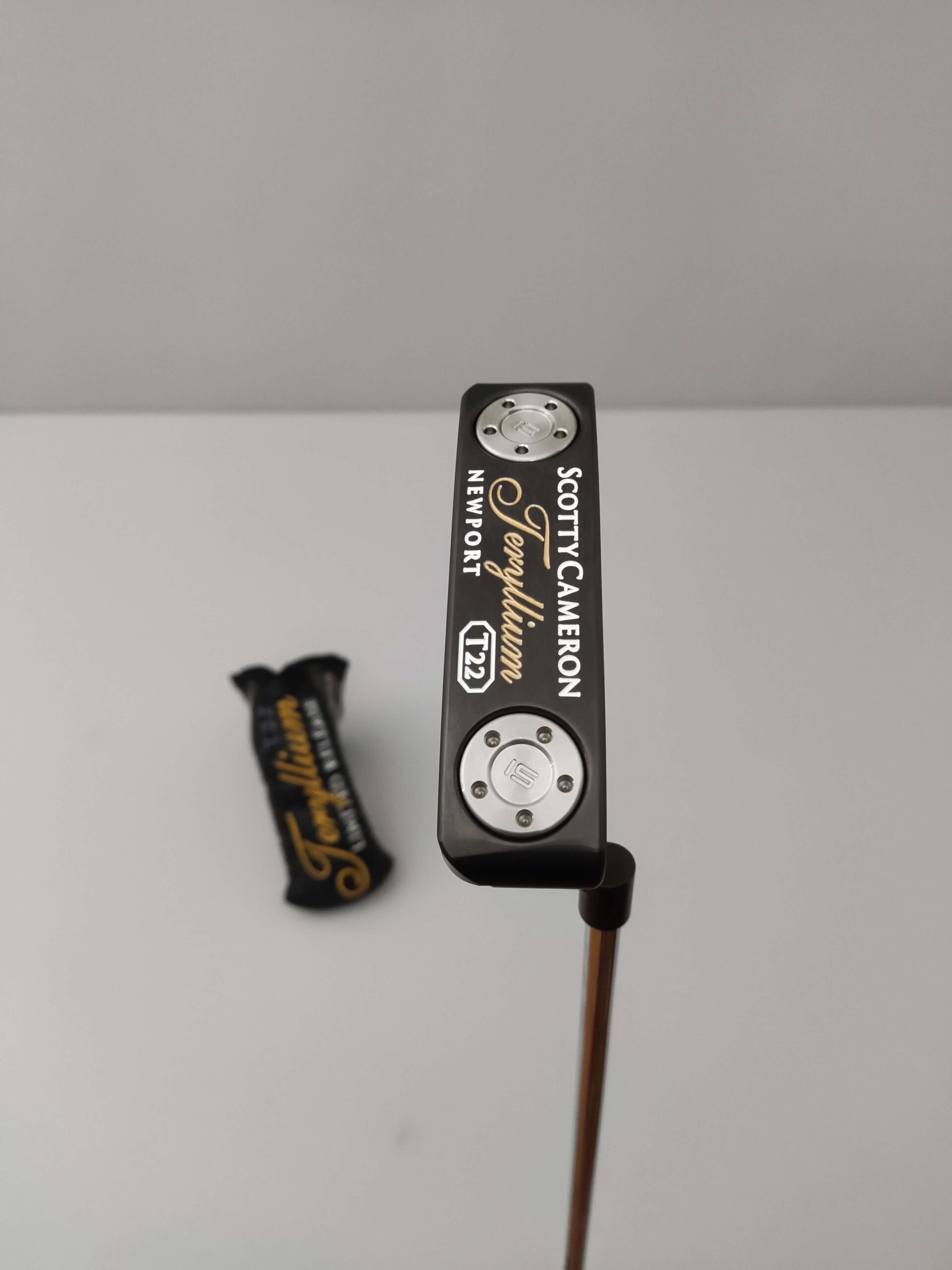 Visnings Ex / Scotty Cameron Teryllium T22 Newport II Limited Release Putter / 34``
